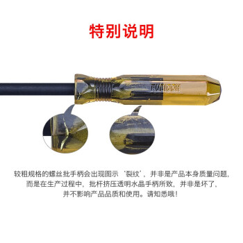 罗宾汉（RUBICON）螺丝刀螺丝批测电笔套装268A 软柄螺丝刀套装 9合1