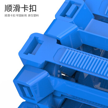 卡夫威尔 自锁式尼龙扎带 大号加长扎线 理线带 束线带装机走线固定捆扎带 绿色 3.6*300mm 100支装 OT4057