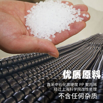 安捷宝环保阻燃PE电线收纳防啃咬包线螺旋保护套彩色缠绕管集线器电源线绕线管HPS-12B