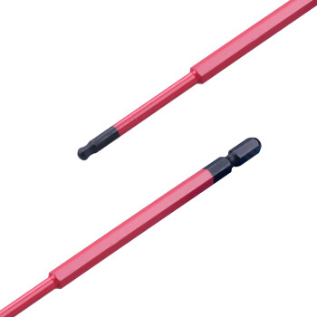 安力士牌（ANEX）球形内六角批头ACBP-4015 H4 X 150mm球形风动批咀 球型电动批嘴 球形螺丝刀