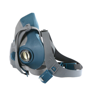 3M 6502QL 硅胶防毒半面罩 防尘甲醛农药化工多功能 快扣版 1个 不含滤棉滤毒盒 定做