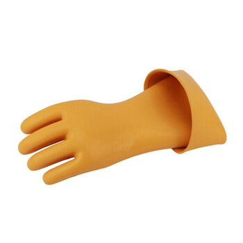 双安 35KV橡胶绝缘手套（手型）带电作业电力配电房安全防触电