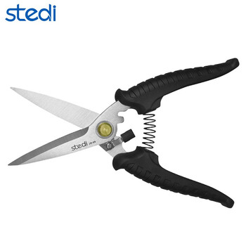 司特力stedi进口电工剪多功能组合剪刀工业级剪线槽剪铁皮剪家庭用不锈钢厨房多功能 JD-09（8寸升级款）