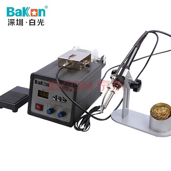 深圳白光(BAKON)BK3500无铅焊台电烙铁可调温恒温电洛铁数显电焊台自动送锡机