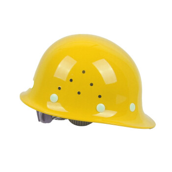 GUANJIE固安捷1533玻璃钢盔式安全帽（YD型下颏带）*1顶 黄色