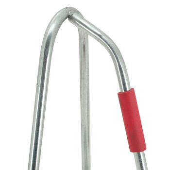 蓓尔蓝 GJ0134 垃圾铲 物业环卫扫地畚斗撮子加厚老式铁簸箕垃圾斗 二号圆管款