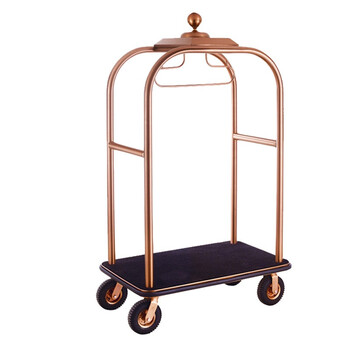 南 XL-25 大堂行李车 玫瑰金  可拆装 行李车酒店大堂行李车 箱包推拉车