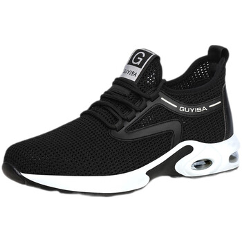 俊步2013四季款劳保鞋男透气轻便防砸防刺穿钢包头凯夫拉中底安全防护功能鞋柔软透气防滑耐磨黑色 39