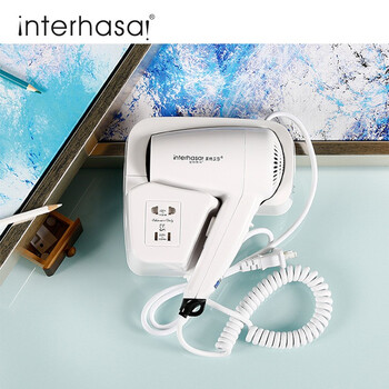 英特汉莎 吹风机 宾馆挂壁式电吹风 干发器 造型吹发器吹风筒 酒店浴室电吹风机 90289 26444