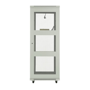 纵横机柜 G2.6632W 32U1.6米高网络机柜 600mm宽600mm深 色标7035灰白色