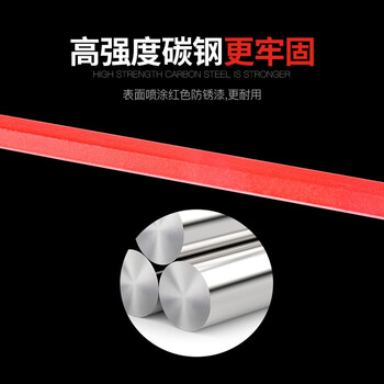 蓝炎 消防铁挺 起钉器工程撬杠撬棍 救援消防铁钎撬棒 消防器材900mm