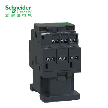 施耐德电气 TeSys LC1D系列三极交流接触器LC1D38F7C 38A 线圈电压110V 50/60Hz