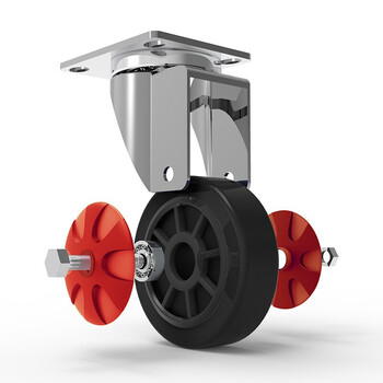 新越昌晖平板车小推车折叠手推车拉货车小拖车加强轻音搬运车手拉车73*47cm承重约400斤 C7044