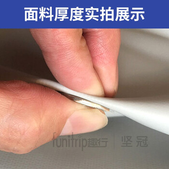 速澜 加厚充气橡皮艇 户外防汛救灾救援冲锋舟皮划艇充气船钓鱼船救生艇快艇送充气泵+船桨 2.6米板底船