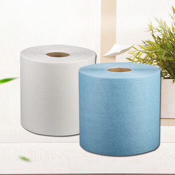 星工（XINGGONG）无尘擦拭纸 除尘纸 吸油纸 卷筒工业擦拭纸 蓝色 25*38cm  （500张）