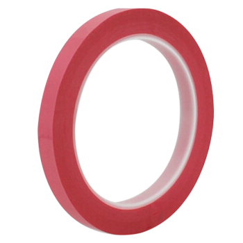 联嘉 彩色玛拉胶带 耐高温划线定位标识彩色胶带 粉色 3mm×66m×0.05mm 100卷