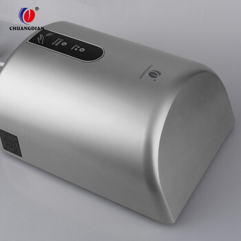 创点 酒店全自动感应干手器 烘手器 冷热卫生间吹手器 622B-银色 710113