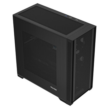 长城（Great Wall）冰霜X3B黑色电脑机箱（MATX主板/细钢网面板/360水冷位/9风扇位/USB3.0/细网孔铁侧板/5080显卡）