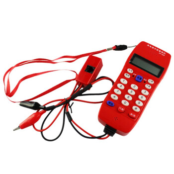 精明鼠(noyafa)NF-866电话查线机查线器便携式电话机线路测试仪来电显示型查线机指示灯自动回拨