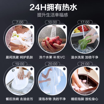 史密斯（A.O.SMITH）10升小厨宝 金圭内胆电热水器  2kW速热节能保温 台盆下方安装 上出水 EWH-10B2 储水式