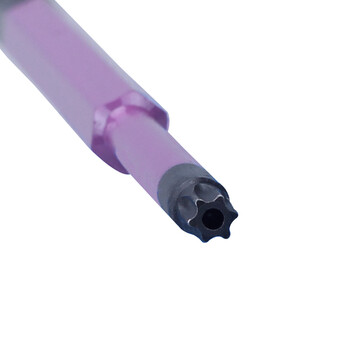 安力士牌（ANEX）梅花内六角批咀ACTX-2015带孔风批头T20X150mm梅花型电动批嘴 星型螺丝刀