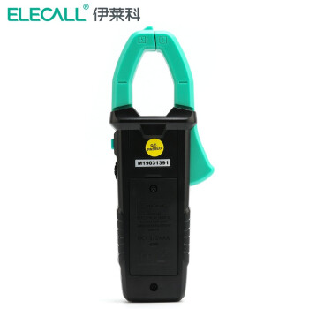 伊莱科(ELECALL)钳形表数字钳形万用表高精度钳形表交直流电流钳流表 黑色 EM2015A（基础款）