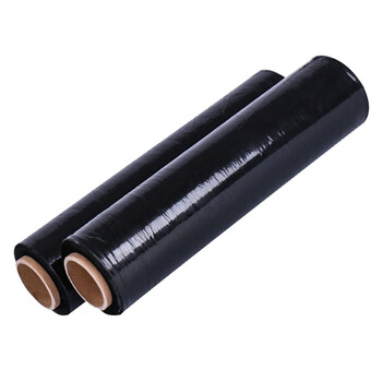 金诗洛 KSL232 缠绕打包膜 PE自粘性拉伸膜 工业保鲜膜 防水捆包膜 透明60cm*300米