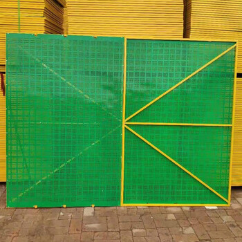 聚远 JUYUAN 钢筋爬架网片建筑网片 绿色爬架网 1.2×1.8M  1片价
