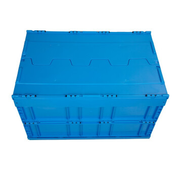 元汗K600-360玩具配件衣物可折叠收纳箱67升 蓝色 整理盒储物箱车用置物箱 定制