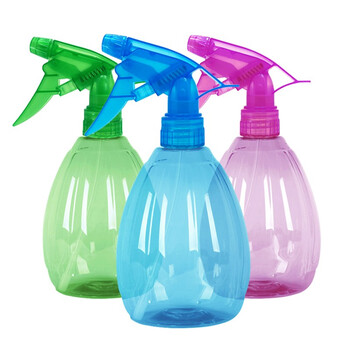 兰诗（LAUTEE）PA1202 长瓜形气压小喷壶 酒精喷壶 清洁喷雾壶 500ml颜色随机 1个装