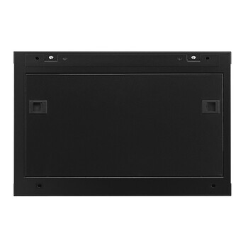 纵横机柜  Z1 6506 6U机柜 网络壁挂机柜 350mm高600mm宽450mm深 19英寸黑色钢化玻璃前门