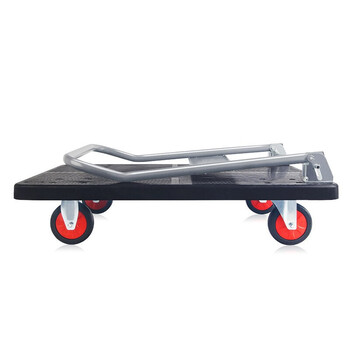 新越昌晖平板车小推车折叠手推车拉货车小拖车加强轻音搬运车手拉车73*47cm承重约400斤 C7044