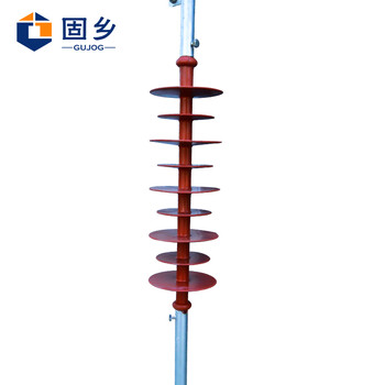 固乡 【避雷针 1.5米】 绝缘子避雷针 楼顶避雷器 户外避雷套装 热镀锌避雷针 工程防雷器 别墅避雷接地线针