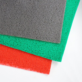 赫思迪格 JG-237 防滑PVC丝圈地垫 酒店地毯 红色宽1.8米*厚15mm*长1米(要几米拍几)