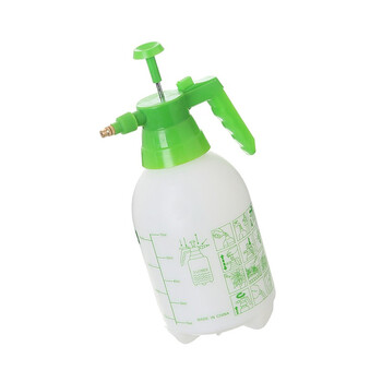 苏识 QJ0120 园艺喷洒水壶气压式喷雾器压力喷雾瓶 2L气压喷壶-绿色+白色 20个/箱