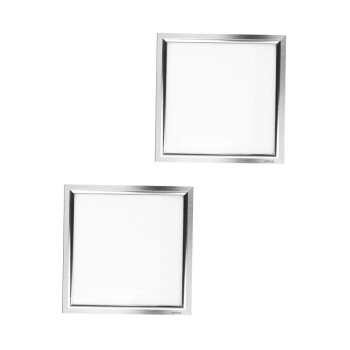 三棵松 LED集成吊顶灯 办公室卫生间铝扣浴室平板灯300*300-20W MB05白光6000-6500K