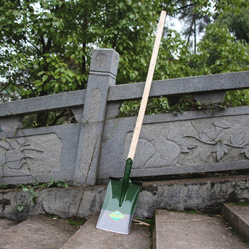 卡质 KAZHI  1.5米长款带柄尖头铲 铁铲沙锹铁锹钢锹农用大锹铁铲多功能兵工铲锰钢锹