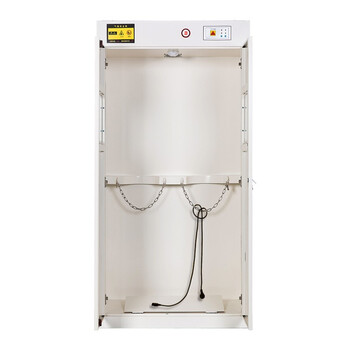 京顿JINGDUN 气瓶柜防爆柜实验室工厂压缩气体储存安全柜 灰白双瓶柜