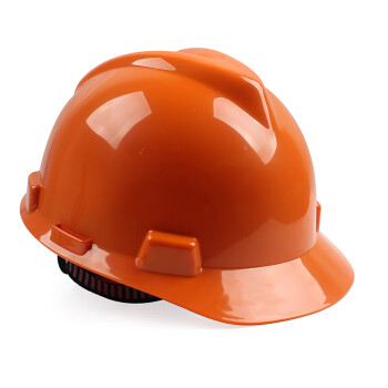 梅思安（MSA）10172891 V-Gard ABS 标准型安全帽 ABS帽壳 超爱戴帽衬 橙色 1顶