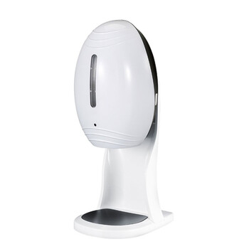 益美得 LSL333452 新款移动台置免接触洗手机支架立式皂液器小支架背板 经典款（白色）