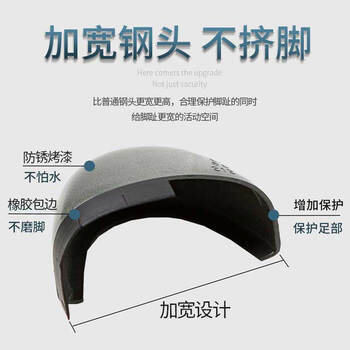 鞍琸宜SAFETYBOY2 S1P防砸防刺穿防静电安全鞋劳保鞋防护鞋45码1双装