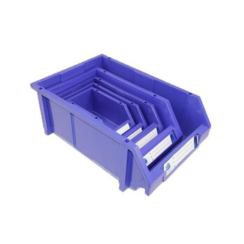 时通货架零件盒组合式加厚组合塑料斜口零件盒物料盒元件盒螺丝收纳盒工具盒160*98*70