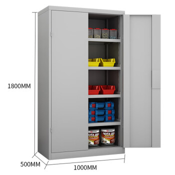 建功立业重型工具柜工厂维修器材柜存放柜GY2702灰白色