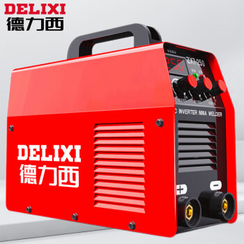 德力西电焊机250单电压220v小型逆变直流便携式工业焊机【全套接好加粗8米线】250数字经典款220v