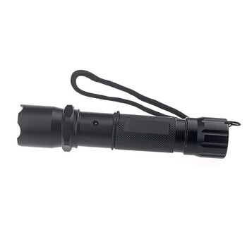 蓝炎 手电筒强光 远射三档LED充电式便携骑行户外防身应急灯手电