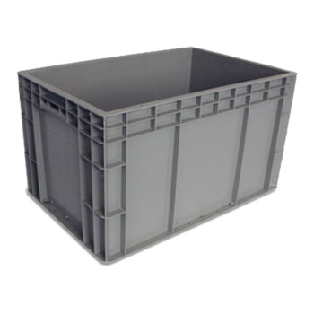稳斯坦 WST020 欧标EU箱 汽配周转箱 塑料物流箱 收纳零件盒 600*400*280箱子