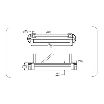 德国永恒力 弹性货架端头防护系列 高234mm 可定制 10米以上起订具体详询客服
