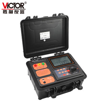胜利仪器（VICTOR）接地电阻测试仪数字电阻表防雷检测仪接地摇表测量仪 VC4105C