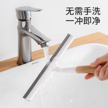 美丽雅擦玻璃神器刮水洗搽窗户家用桌面浴室刮水刀器清洁刷家政保洁用