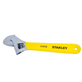 史丹利STANLEY B系列沾塑柄活动扳手18英寸开口扳手工具多功能板子活络扳手 STAD01018-23